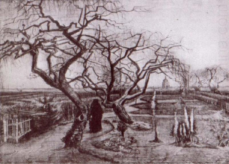 Winter Garden, Vincent Van Gogh
